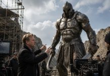 Christopher Nolan Innovates with Practical Effects for The Odyssey’s 10-Foot Giants.
